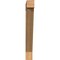 Ekena Millwork Traditional Block Smooth Bracket, Western Red Cedar, 5 1/2"W x 38"D x 46"H BKT06X38X46TRA05SWR - alternate 4
